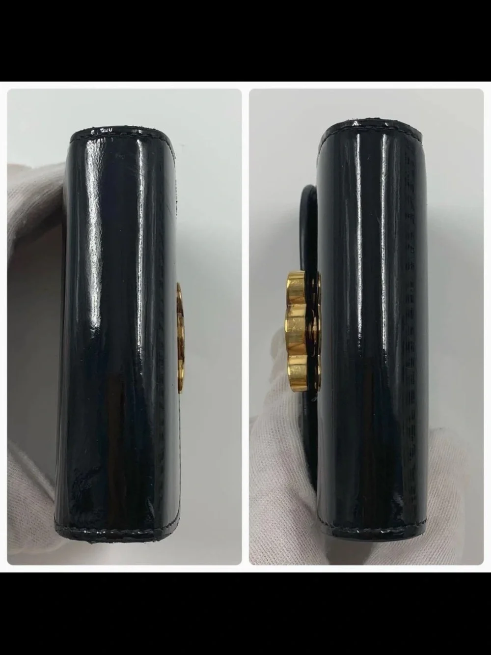 Celine black patent